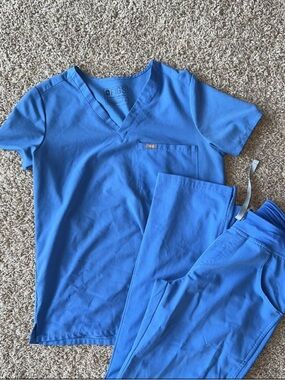 Ceil blue Figs Scrubs